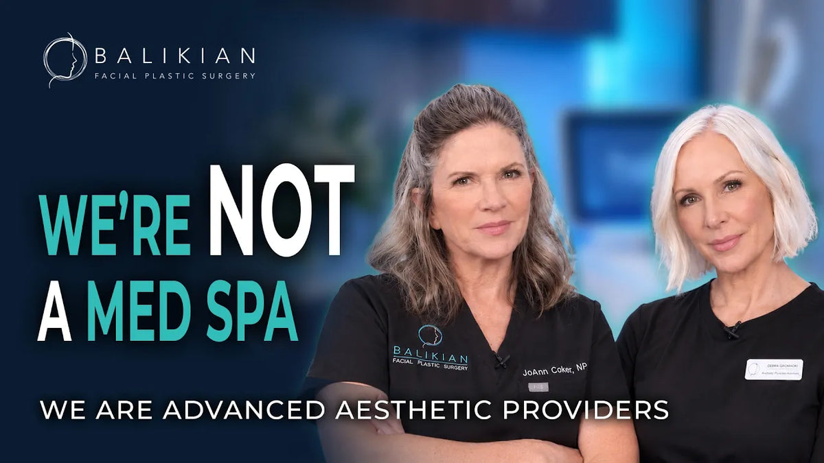 Load video: We are NOT a Med Spa. We are Aesthetic Providers.